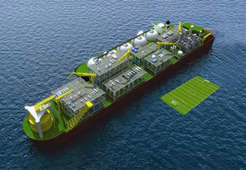 日本船东觊觎浮式液化天然气生产储卸装置